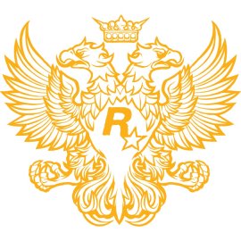 Rockstar Games Eagle    (Custom) Logo Png | Rockstar Games Eagle    (Custom) Logo Vector 